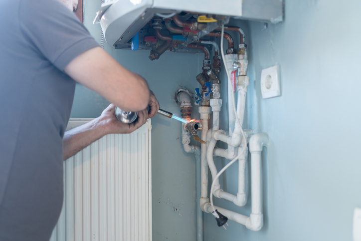 Professional plumber